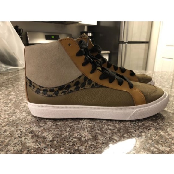 🌟Coach Womens Leather High-Top Sneaker - Picture 5 of 8